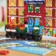 Mágneses építőkészlet MAGNA-TILES microMAGS Adventi naptár - 34 darab karácsonyi motívumokkal, figurákkal és mikro házzal