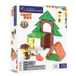 MAGNA-TILES Mágneses építőjáték Camp Out 16 darab