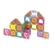 MAGNA-TILES microMAGS Gingerbread House Travel Set mágneses építőkészlet 24 db MAGNA-TILES microMAGS Gingerbread House Travel Set – 24 darabos mágneses építőkészlet 3 éves kortól