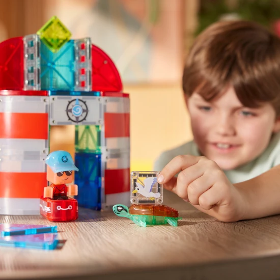 MAGNA-TILES Mágneses építőjáték Lighthouse Rescue 26 darab