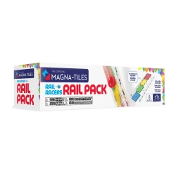 Mágneses építőjáték Rail Racers Rail Pack 8 darab