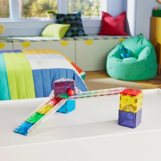 MAGNA-TILES® Rail Racers Rail Pack – bővítsd a versenypályádat