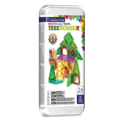 MAGNA-TILES microMAGS Treehouse Travel Set 24 darab