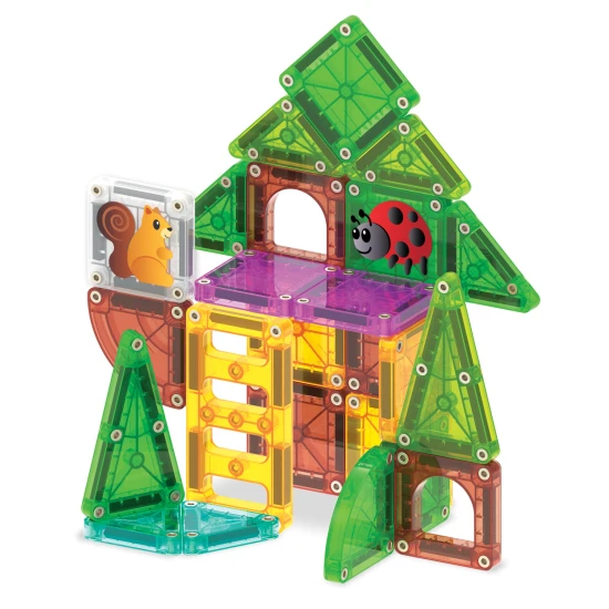microMAGS Treehouse Travel Set 24 darabos mágneses építőjáték