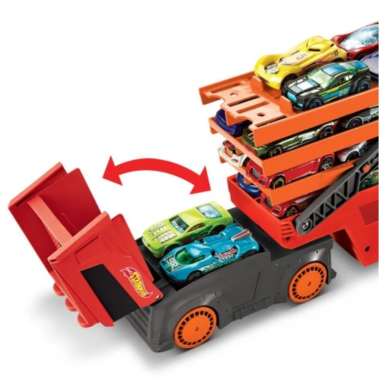 Hot Wheels Mega Hauler – teherautó autókkal