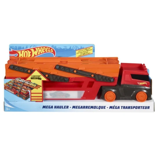 Hot Wheels Mega Hauler – teherautó autókkal