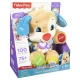 Beszélő kutya a Fisher-Price-től: Interaktív játék dalokkal és villogó szívvel.