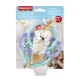Fisher-Price® Rágókás Otter rugalmas gyűrűkkel, texturált rágógyűrűkkel és csörgőgyöngyökkel