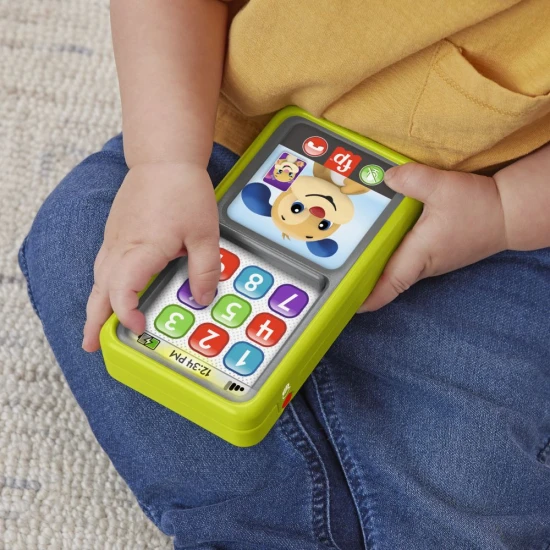 Fisher-Price® Kutya okos telefon – Interaktív tanulójáték gyermekeknek gombokkal és fényekkel