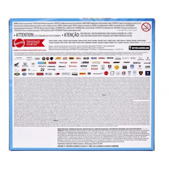 8 db Hot Wheels® versenykész autó készlete