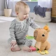 Fisher-Price® Káman plüssjáték színes anyagokkal, textúrákkal és érzékszervi részletekkel a babák számára