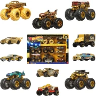 HW Monster Trucks Bigfoot 50. évfordulós kisautó és truck szett HW Monster Trucks Bigfoot 50. évfordulós kisautó és truck szett