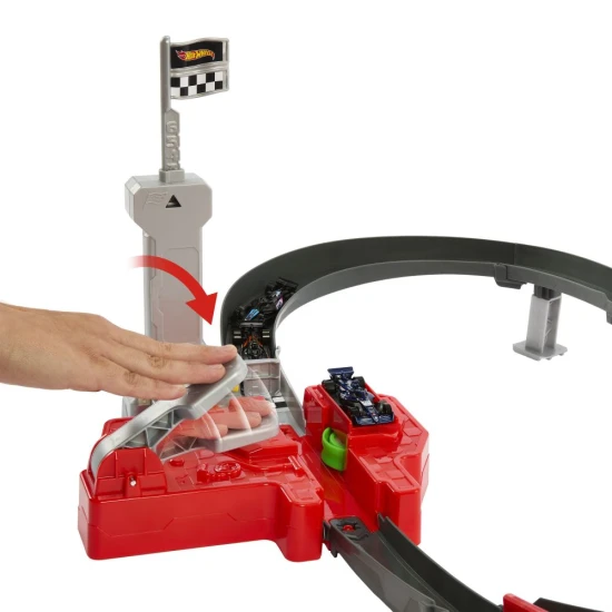 Hot Wheels Racing Forma-1 Indító pálya három versenyautóval