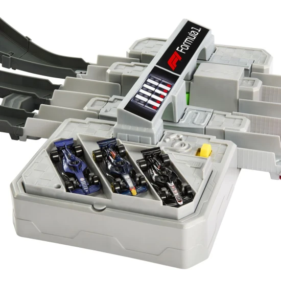 Hot Wheels Racing Forma-1 Grand Prix pálya három fém F1 modellel