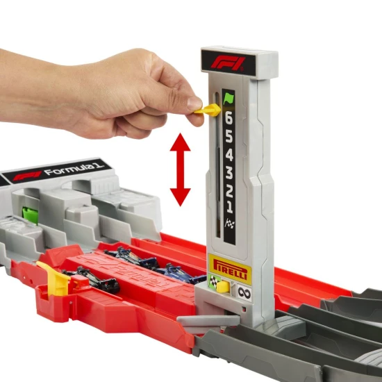 Hot Wheels Racing Forma-1 Grand Prix pálya három fém F1 modellel