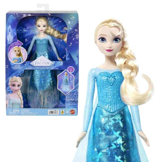 Frozen angolul éneklő Elsa baba fényekkel Mattel Frozen angolul éneklő Elsa baba fényekkel
