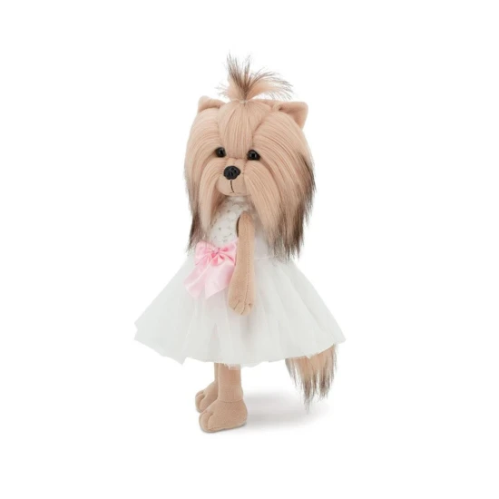 Lucky Doggy Plüsskutya Yorkshire - Yoyo White Elegance Orange Toys