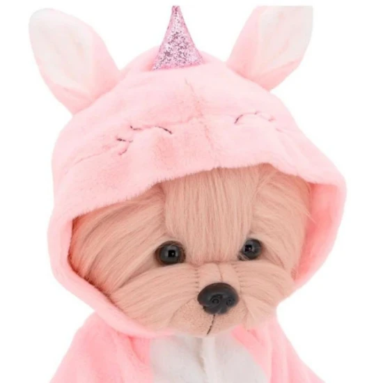 Lucky Doggy Plüsskutya Yorkshire - Yoyo Unicorn Orange Toys