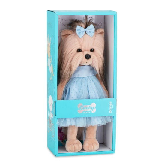 Lucky Doggy Plüss kutya Yorkshire terrier – Yoyo Blue Dream
