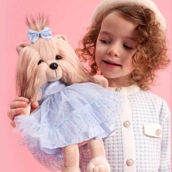Lucky Doggy Plüss kutya Yorkshire terrier – Yoyo Blue Dream