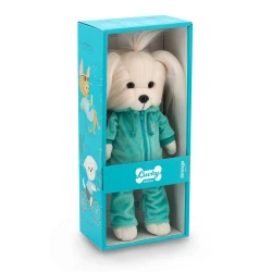 Lucky Doggy Plüss kutya Málta nőstény – Mimi Fitness Mint Lucky Doggy Plüss kutya Málta nőstény – Mimi Fitness Mint