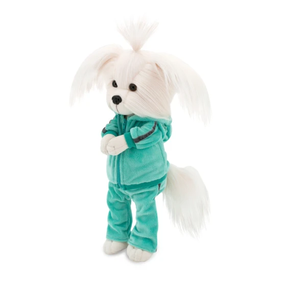 Lucky Doggy Plüss kutya Málta nőstény – Mimi Fitness Mint Lucky Doggy Plüss kutya Málta nőstény – Mimi Fitness Mint