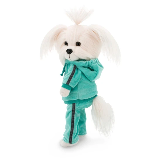 Lucky Doggy Plüss kutya Málta nőstény – Mimi Fitness Mint Lucky Doggy Plüss kutya Málta nőstény – Mimi Fitness Mint