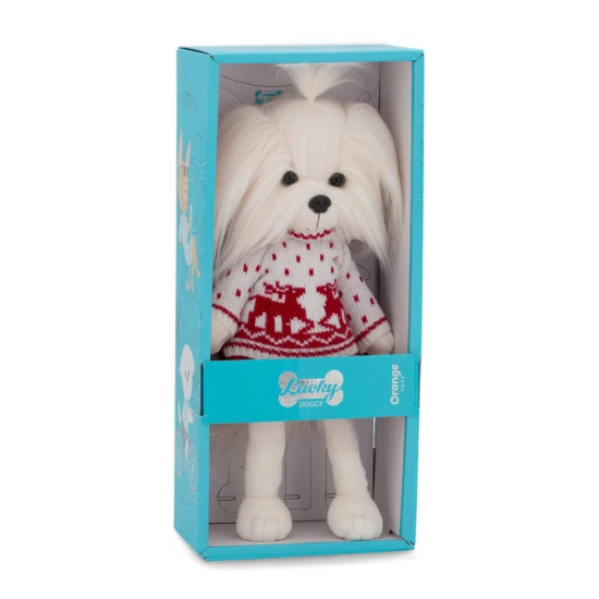 Lucky Doggy Plüss kutya Málta nőstény – Mimi Scandinavian Motif Lucky Doggy Plüss kutya Málta nőstény – Mimi Scandinavian Motif
