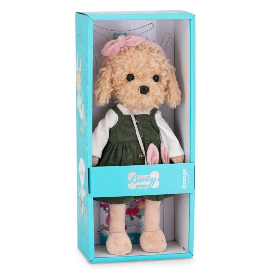Lucky Doggy Plüss kutya Uszkár – Fendy Paris Travel Lucky Doggy Plüss kutya Uszkár – Fendy Paris Travel