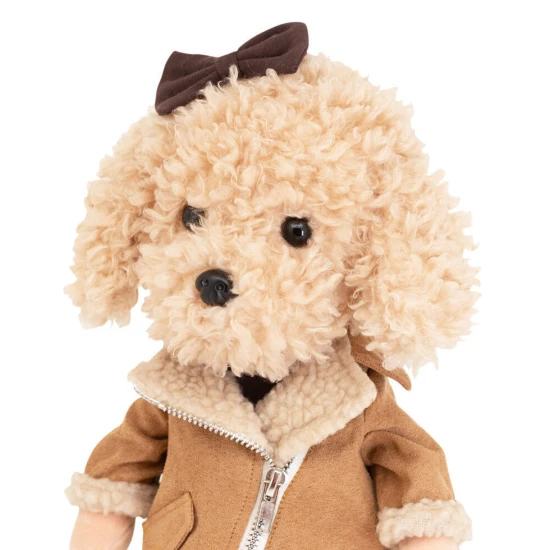 Lucky Doggy Plüss kutya Uszkár – Fendy Leopard Outfit
