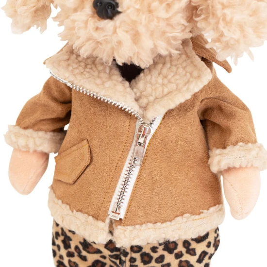 Lucky Doggy Plüss kutya Uszkár – Fendy Leopard Outfit