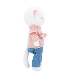 Lucky Kitty Plüss macska Sophie – Denim Hearts Lucky Kitty Plüss macska Sophie – Denim Hearts