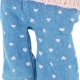Lucky Kitty Plüss macska Sophie – Denim Hearts