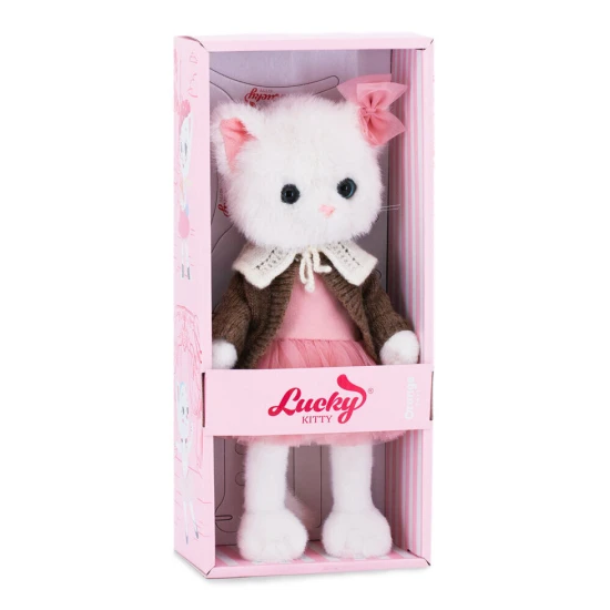 Lucky Kitty Plüss macska Sophie – Cozy Evening Lucky Kitty Plüss macska Sophie – Cozy Evening