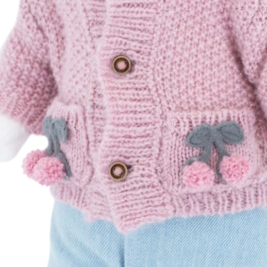 Lucky Kitty Plüss macska Sophie – Knitted Cherries Lucky Kitty Plüss macska Sophie – Knitted Cherries