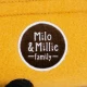 Milo&Millie fekete plüss kiscica 13 cm