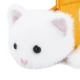 Milo&Millie fehér plüss kiscica 13 cm