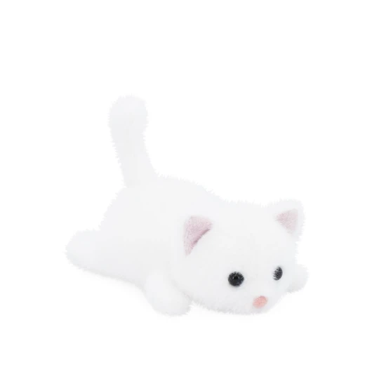 Milo&Millie fehér plüss kiscica 13 cm