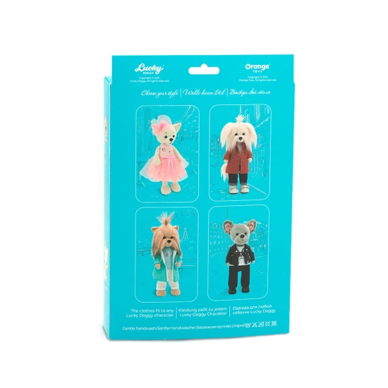 Lucky Doggy Kutyaruha szett Mountain Stroll Orange Toys