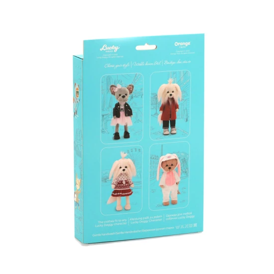 Lucky Doggy Kutyaruha szett Cute Deer Orange Toys