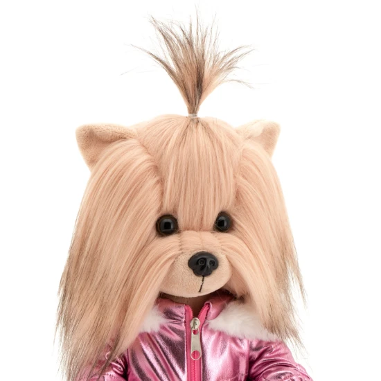 Lucky Doggy Plüss kutya Yorkshire terrier – Yoyo Mountain Stroll Orange Toys