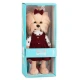 Lucky Doggy Plüss kutya Yorkshire terrier – Yoyo Cozy Casual Orange Toys