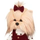 Lucky Doggy Plüss kutya Yorkshire terrier – Yoyo Cozy Casual Orange Toys