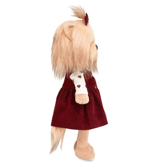 Lucky Doggy Plüss kutya Yorkshire terrier – Yoyo Cozy Casual Orange Toys