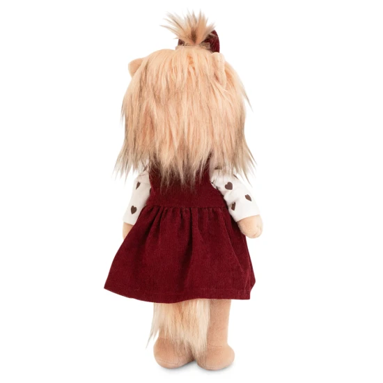 Lucky Doggy Plüss kutya Yorkshire terrier – Yoyo Cozy Casual Orange Toys