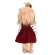 Lucky Doggy Plüss kutya Yorkshire terrier – Yoyo Cozy Casual Orange Toys