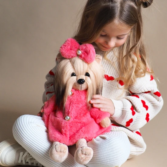 Lucky Doggy Plüss kutya Yorkshire terrier – Yoyo Fashion Week