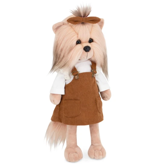 Lucky Doggy Plüss kutya Yorkshire terrier – Yoyo Autumn Mood Orange Toys