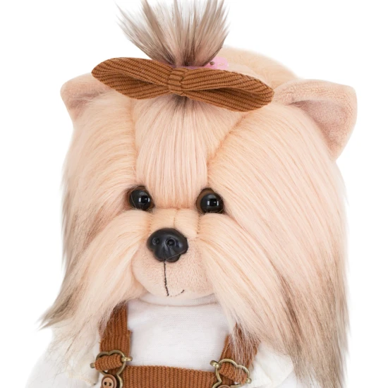Lucky Doggy Plüss kutya Yorkshire terrier – Yoyo Autumn Mood Orange Toys