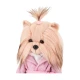 Lucky Doggy Plüsskutya Yorkshire - Yoyo Lavender Evening Orange Toys